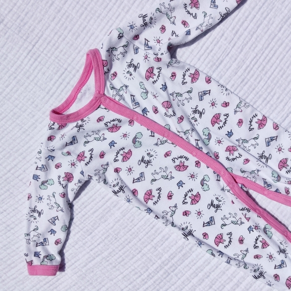 COTTON Baby Magic Princess Onesie - Picture 2 of 2